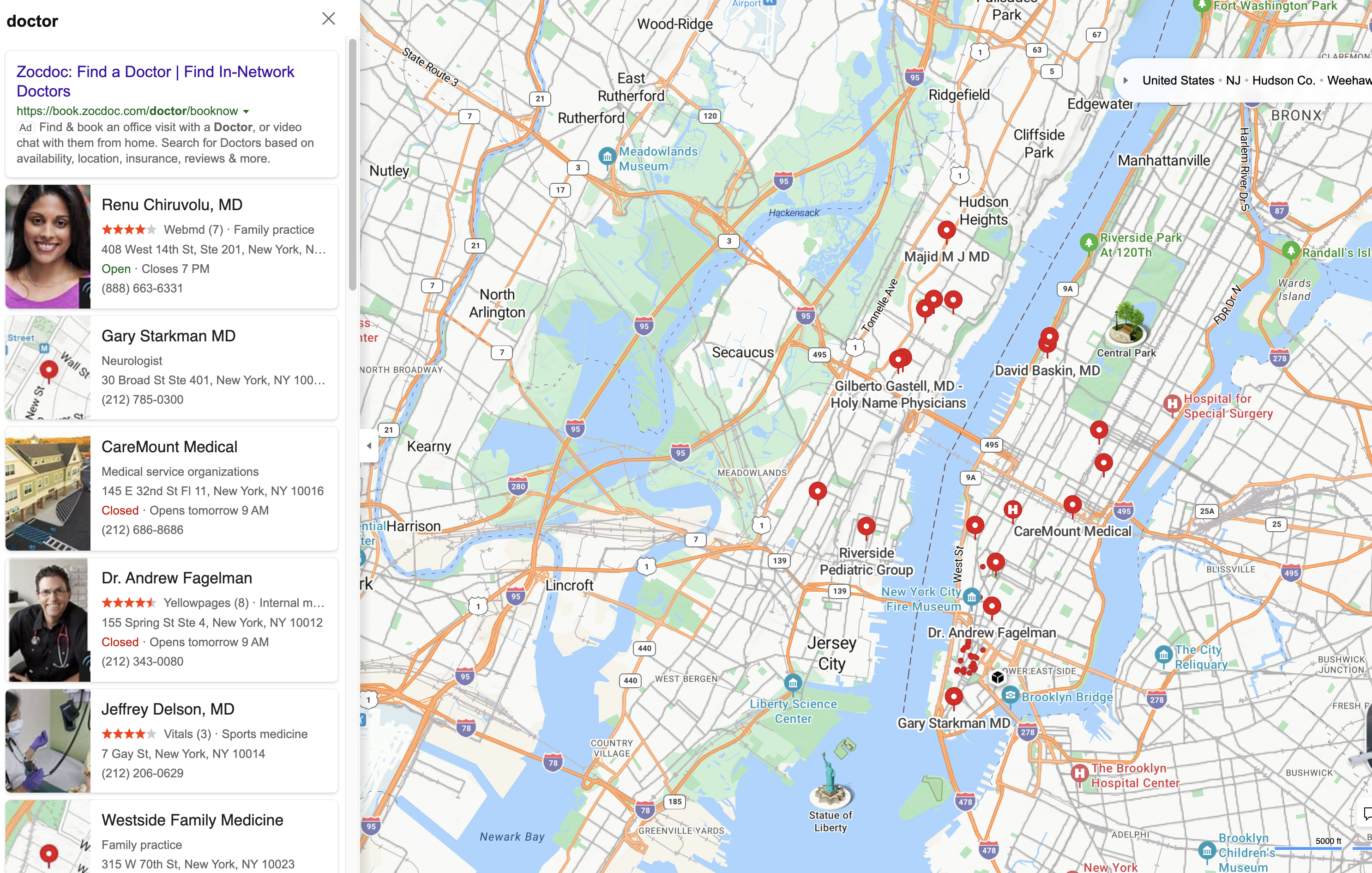 bing places for business listing