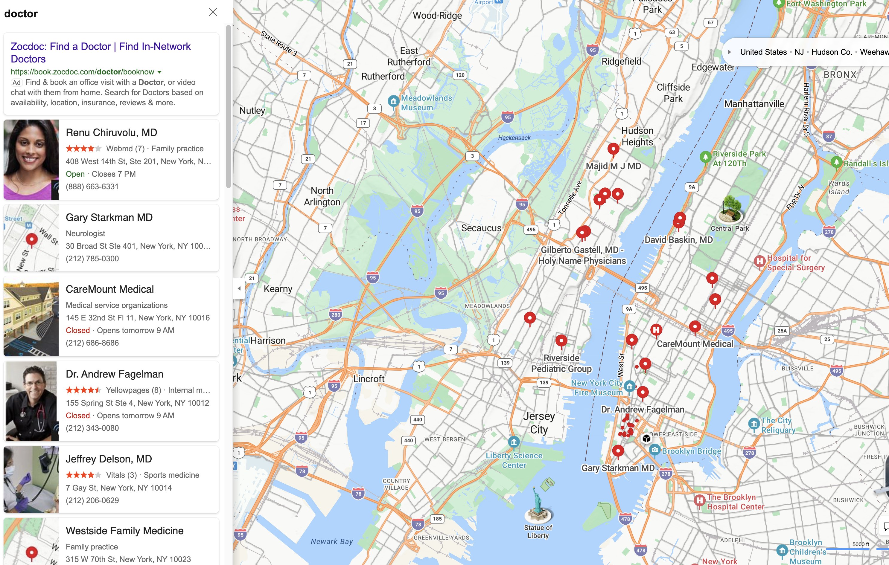 bing places for business listing