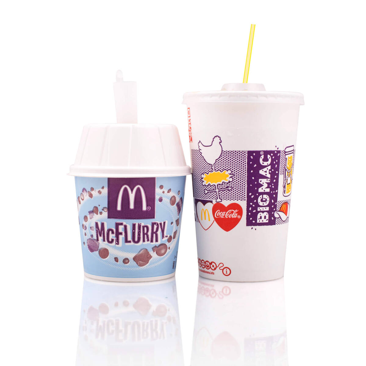 McDonald’s McFlurry and Coke