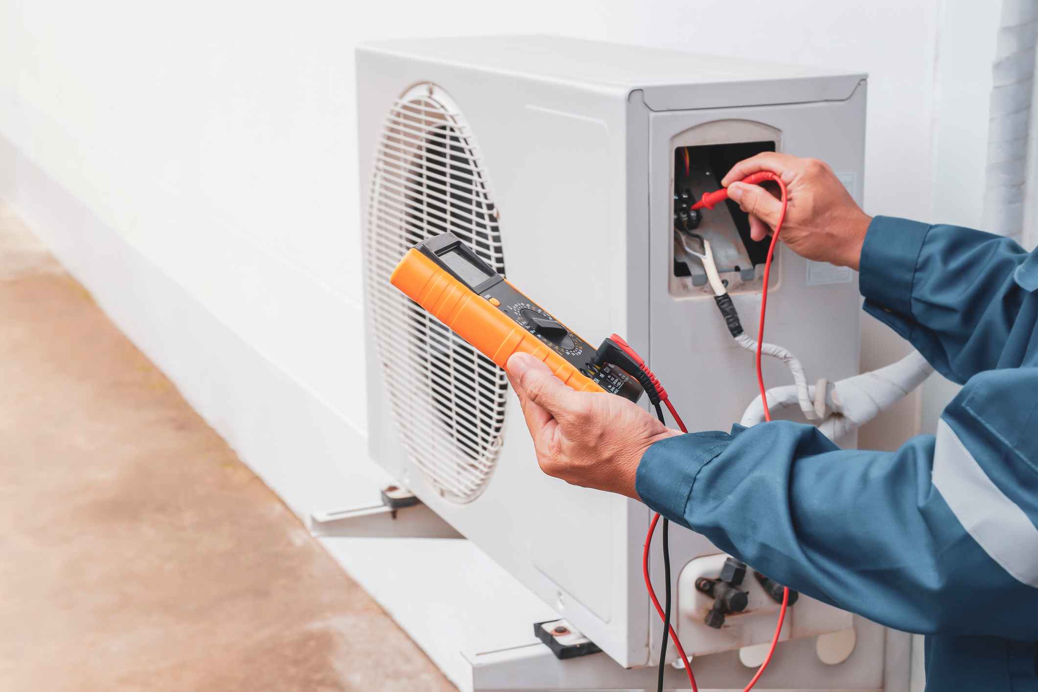 Air conditioner technician AEO Marketing Services 1